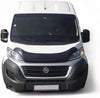 GLOSS BLACK BONNET WIND STONE PROTECTOR FOR FIAT DUCATO 2014 ONWARDS - Luxell Europe