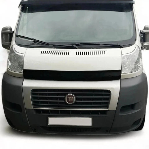 GLOSS BLACK BONNET WIND STONE PROTECTOR FOR FIAT DUCATO/PEUGEOT BOXER/ CITROEN RELAY 2006 - 2014 - Luxell Europe