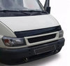 GLOSS BLACK BONNET WIND STONE PROTECTOR FOR FORD TRANSIT MK6 2000 - 2006 - Luxell Europe