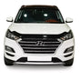 GLOSS BLACK BONNET WIND STONE PROTECTOR FOR HYUNDAI TUCSON 2015 - 2020 - Luxell Europe