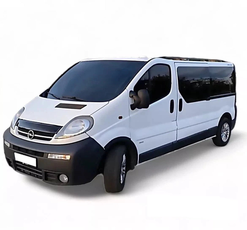 GLOSS BLACK BONNET WIND STONE PROTECTOR FOR RENAUL TRAFIC 2001 - 2013 - Luxell Europe