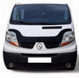 GLOSS BLACK BONNET WIND STONE PROTECTOR FOR RENAUL TRAFIC 2001 - 2013 - Luxell Europe