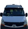 GLOSS BLACK BONNET WIND STONE PROTECTOR FOR RENAULT MASTER 2007 - 2010 - Luxell Europe