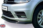 Gloss Black Front Splitter Lip Spoiler fits VW Caddy MK4 2015–2020 | Lower Bumper Trim - Luxell Europe