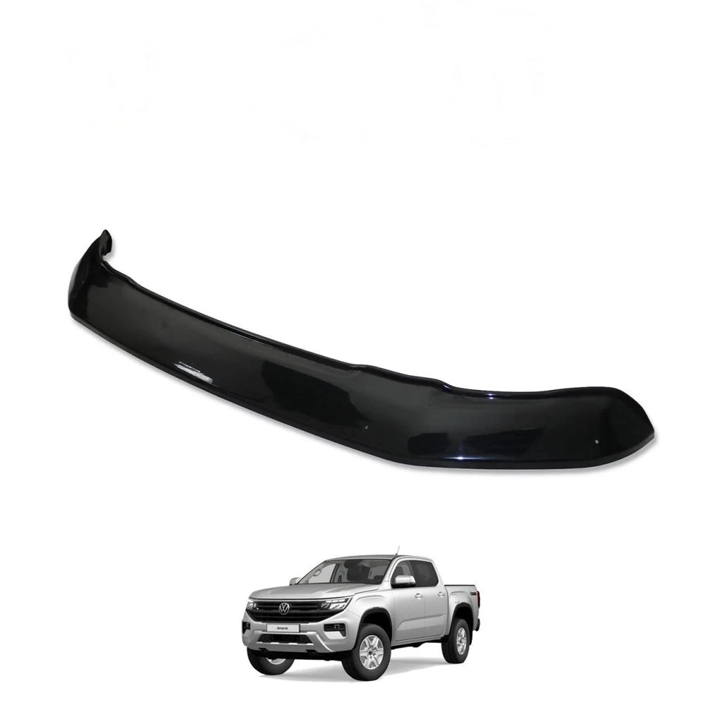 GLOSS BLACK GLOSS BONNET WIND STONE PROTECTOR FOR AMAROK 2023 ONWARDS - Luxell Europe