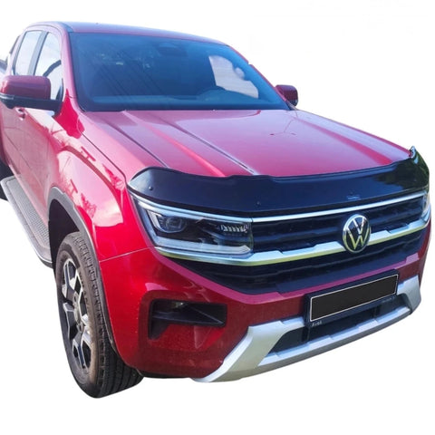 GLOSS BLACK GLOSS BONNET WIND STONE PROTECTOR FOR AMAROK 2023 ONWARDS - Luxell Europe
