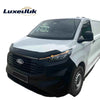 GLOSS BLACK GLOSS BONNET WIND STONE PROTECTOR FOR Ford Transit Tourneo Custom 2023 ONWARDS - Luxell Europe