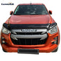 GLOSS BLACK GLOSS BONNET WIND STONE PROTECTOR FOR ISUZI D - MAX 2020 ONWARDS - Luxell Europe