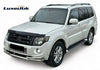 GLOSS BLACK GLOSS BONNET WIND STONE PROTECTOR FOR Mitsubishi Pajero Shogun 2007 - 2019 - Luxell Europe
