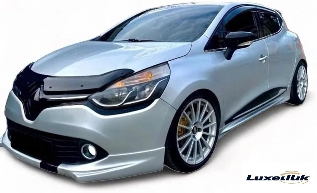GLOSS BLACK GLOSS BONNET WIND STONE PROTECTOR FOR RENAULT CLIO V MK5 2019 ONWARDS - Luxell Europe