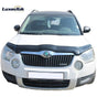 GLOSS BLACK GLOSS BONNET WIND STONE PROTECTOR FOR SKODA YETI 2009 - 2013 - Luxell Europe