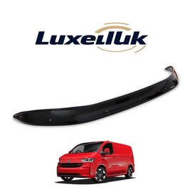 GLOSS BLACK GLOSS BONNET WIND STONE PROTECTOR FOR T7 TRANSPORTER 2024 ONWARDS - Luxell Europe