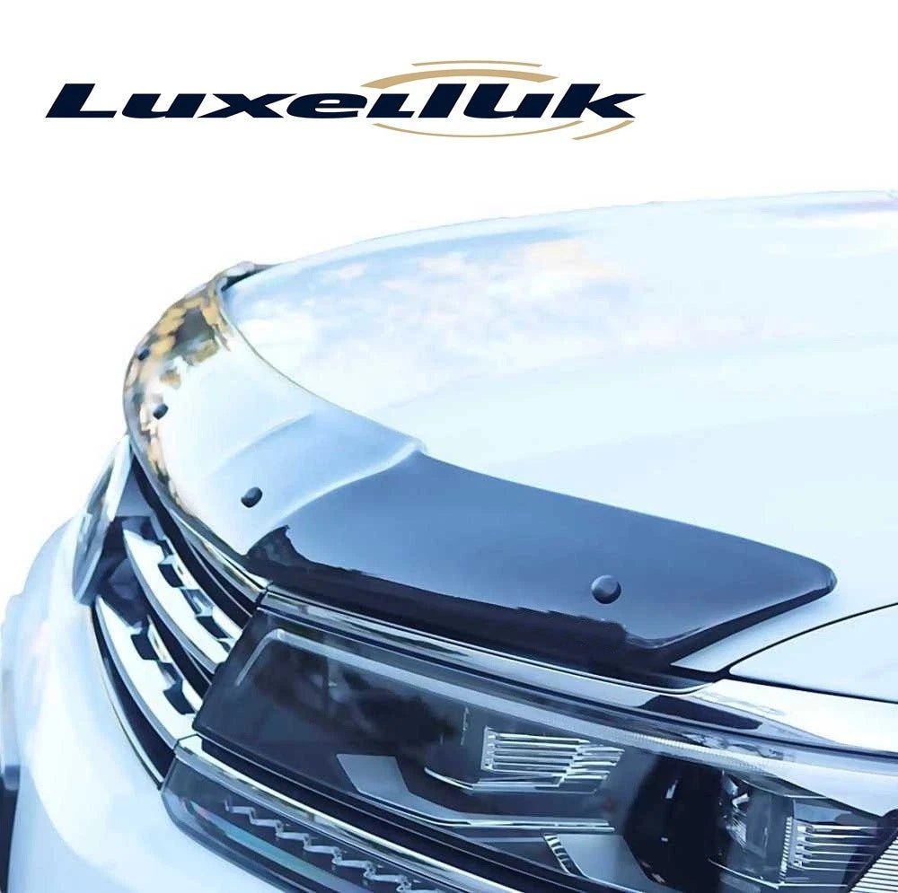 GLOSS BLACK GLOSS BONNET WIND STONE PROTECTOR FOR TIGUAN MK2 (AD1) 2016–2023 - Luxell Europe