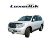 GLOSS BLACK GLOSS BONNET WIND STONE PROTECTOR FOR TOYOTA LAND CRUISER 2008 - 2014 - Luxell Europe