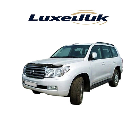 GLOSS BLACK GLOSS BONNET WIND STONE PROTECTOR FOR TOYOTA LAND CRUISER 2008 - 2014 - Luxell Europe