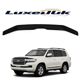 GLOSS BLACK GLOSS BONNET WIND STONE PROTECTOR FOR TOYOTA LAND CRUISER 2015 - 2019 - Luxell Europe