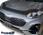 High-Quality Black Bonnet Protector Stone Deflector FITS Kia Sportage 2015-2021 - Luxell Europe