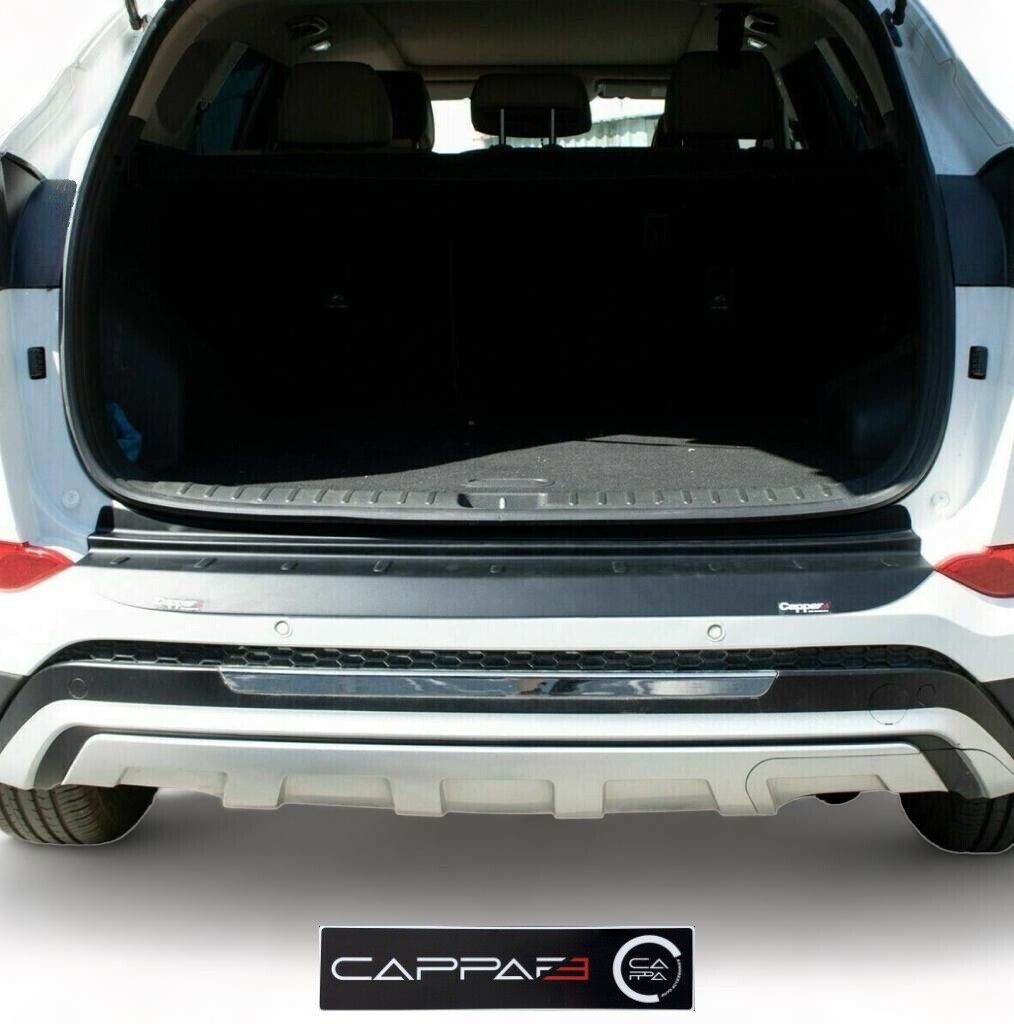 Hyundai Tucson 2015-2018 Rear Bumper Protector Scratch Guard - ABS Plastic - Luxell Europe