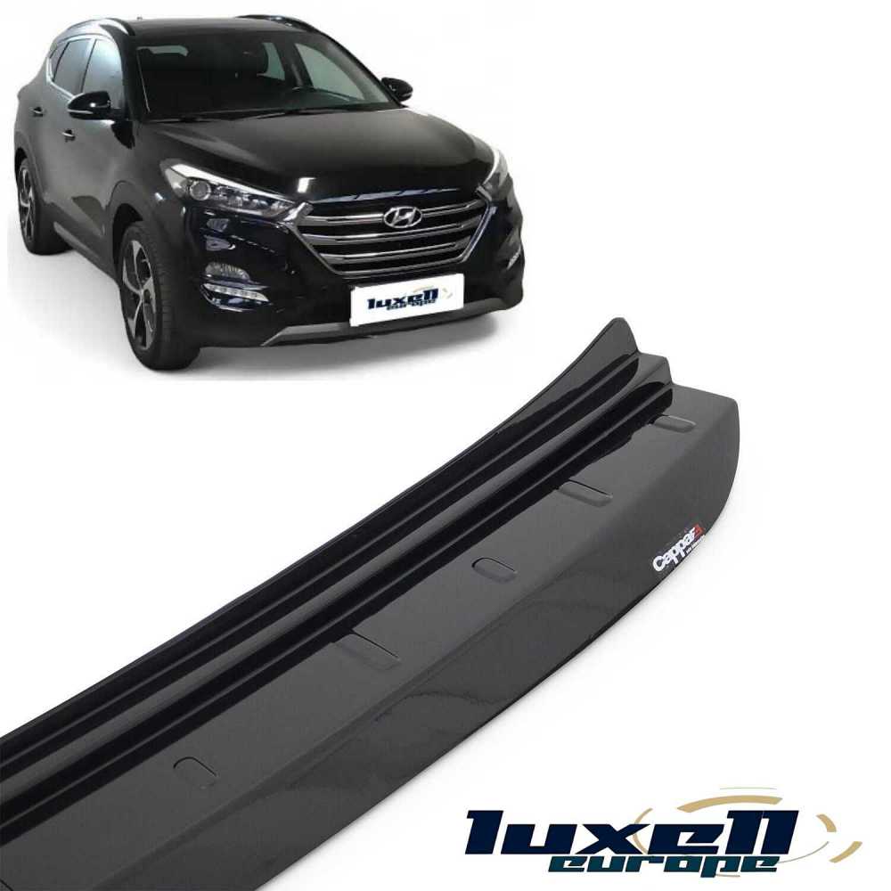 Hyundai Tucson 2015-2018 Rear Bumper Protector Scratch Guard - ABS Plastic - Luxell Europe