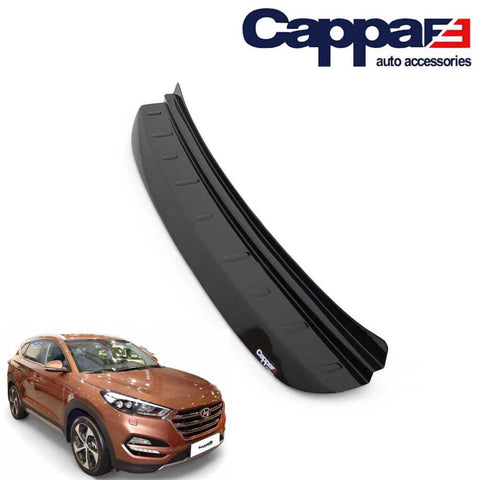 Hyundai Tucson 2015-2018 Rear Bumper Protector Scratch Guard - ABS Plastic - Luxell Europe