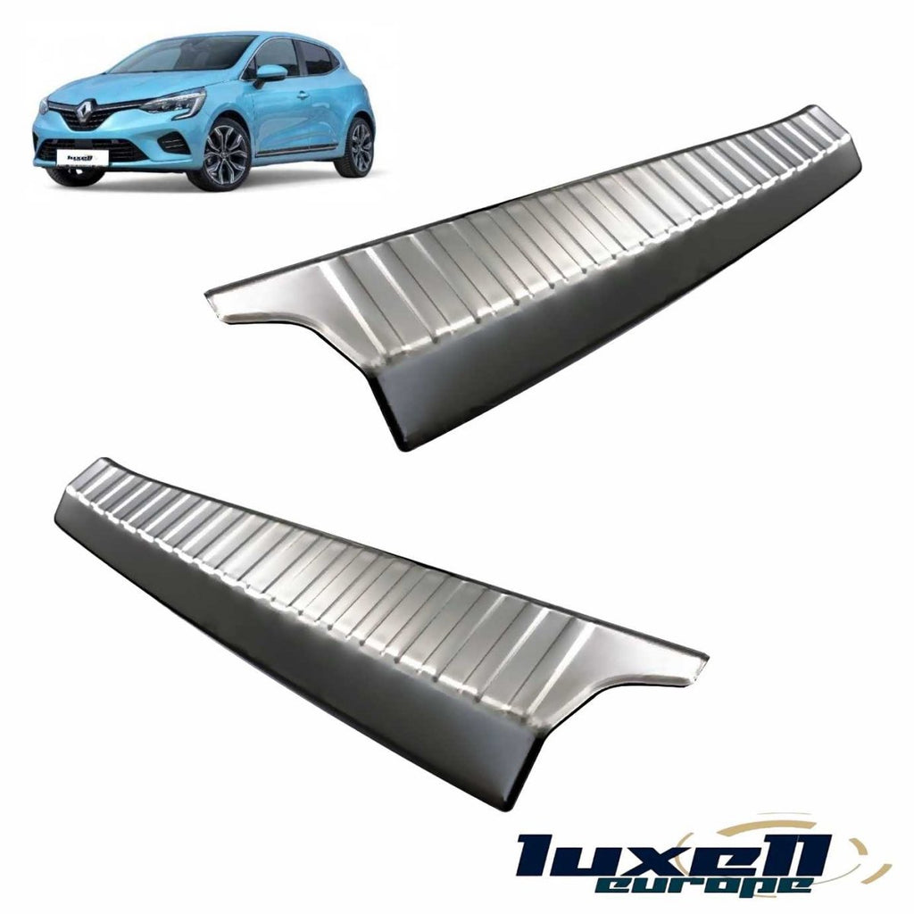 Inner Rear Bumper Protector Scratch Guard 2 Pcs for Renault Clio 5 HB 2019-2021 - Luxell Europe