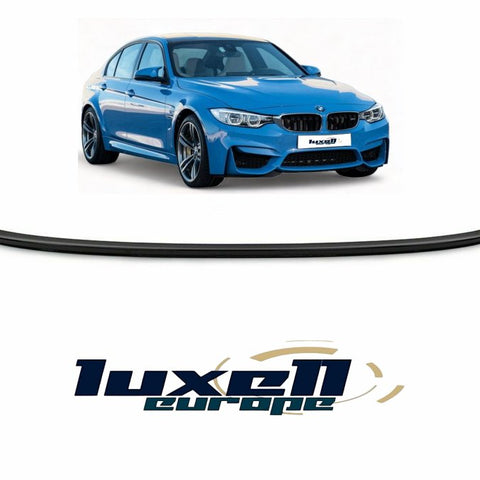 Piano Black Rear Trunk Boot Lip Spoiler Fits BMW 3 Series F30 2012-2018 - Luxell Europe