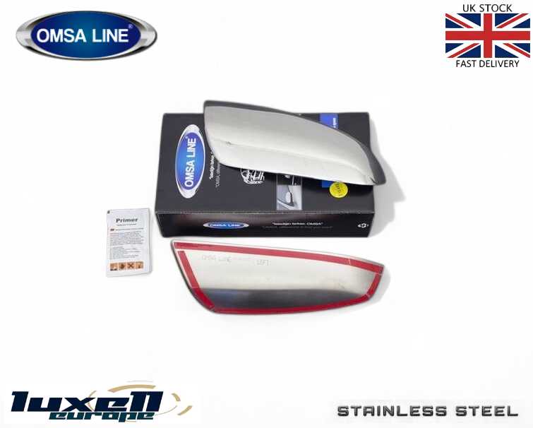 Polished Chrome Side Mirror Covers for Kia Sorento 2010–2013 – Premium Door Accessory - Luxell Europe