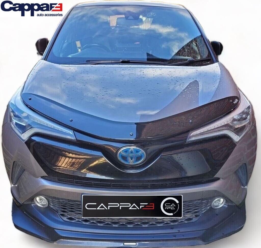 Premium Black Bonnet Protector Stone Deflector Guard for Toyota CHR 2016-2023 - Luxell Europe