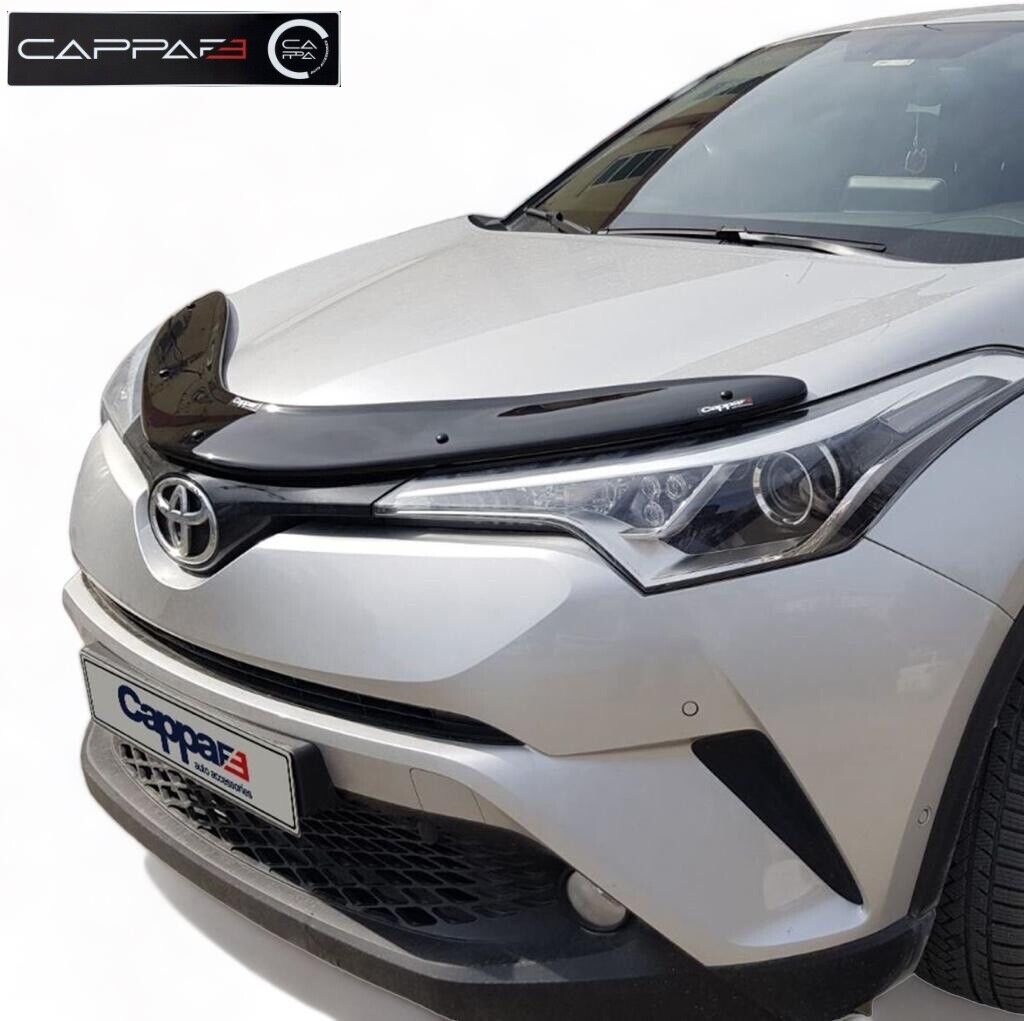 Premium Black Bonnet Protector Stone Deflector Guard for Toyota CHR 2016-2023 - Luxell Europe