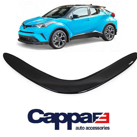 Premium Black Bonnet Protector Stone Deflector Guard for Toyota CHR 2016-2023 - Luxell Europe