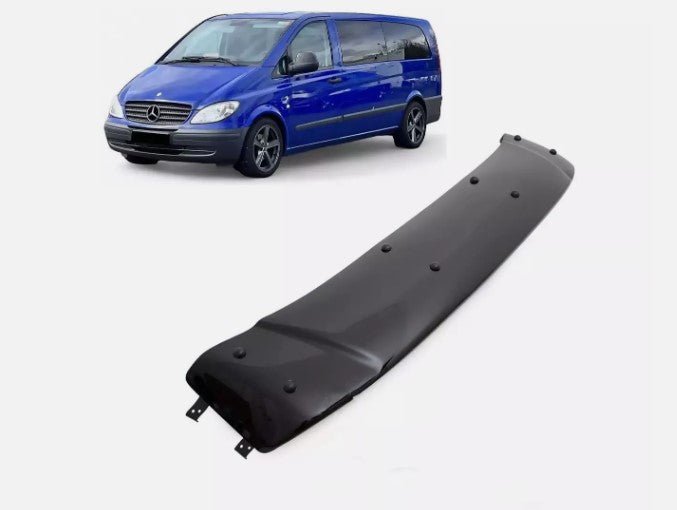 Premium Black Exterior Sun Visor Shield Guard for Mercedes Vito W638 W639 W447 (1996 - 2021) - Luxell Europe