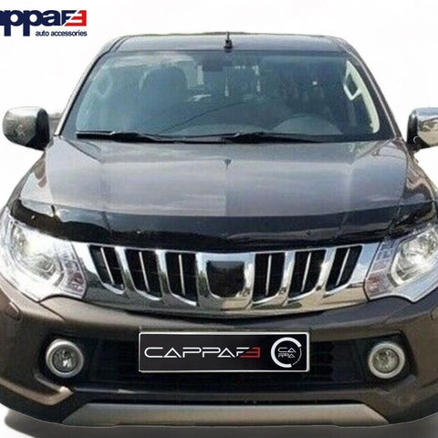 Premium Bonnet Protector Wind Stone Deflector for Mitsubishi L200 / Triton 2015-2019 - Luxell Europe