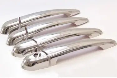 Premium Chrome Door Handle Set for BMW E-90 (Right Hand Drive) - 4 Door (Light Package - Luxell Europe