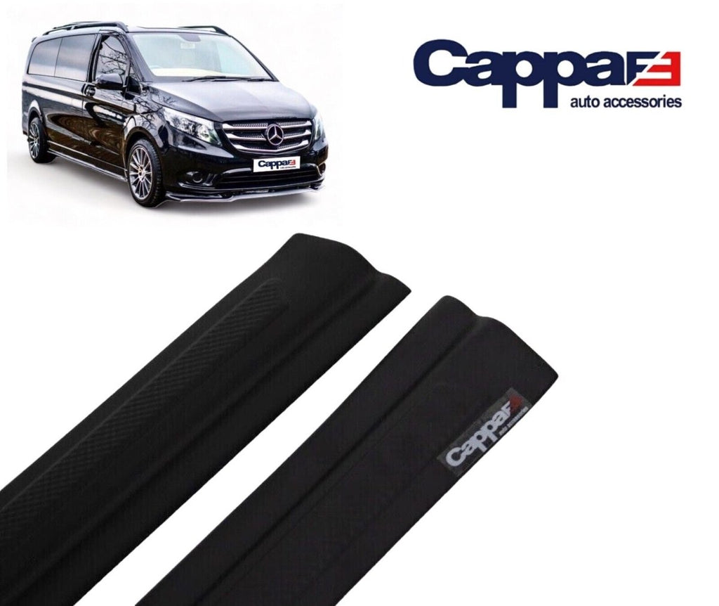Protect Your Mercedes Vito W447 2014-2023 with ABS Door Entry Guard Sill Protectors (2 Pieces) - Luxell Europe