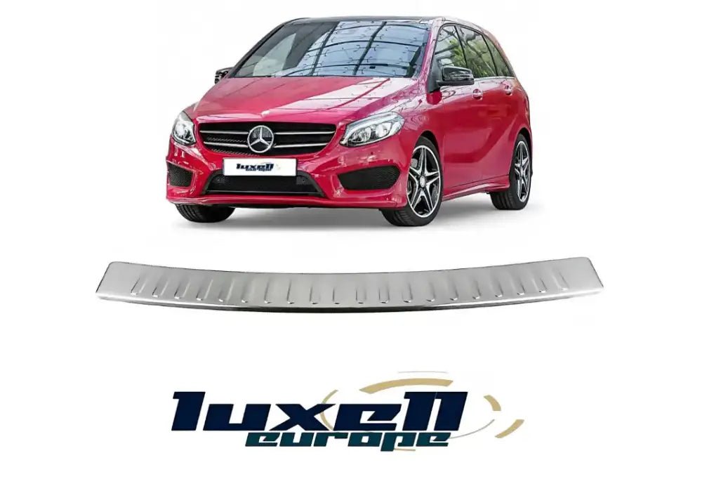 Rear Bumper Protector Scratch Guard for Mercedes B-Class W242 W246 2011-2018 - Luxell Europe