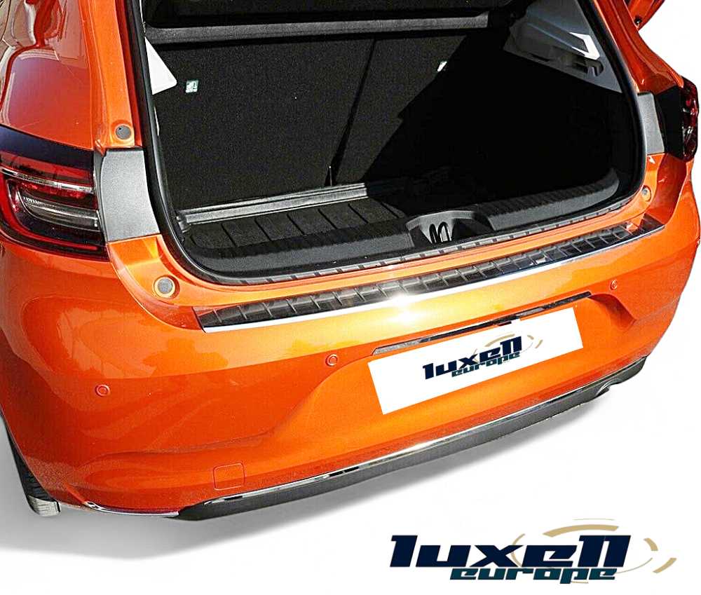 Rear Bumper Protector Scratch Guard for Renault Clio MK5 HB 2019-2021 - Luxell Europe