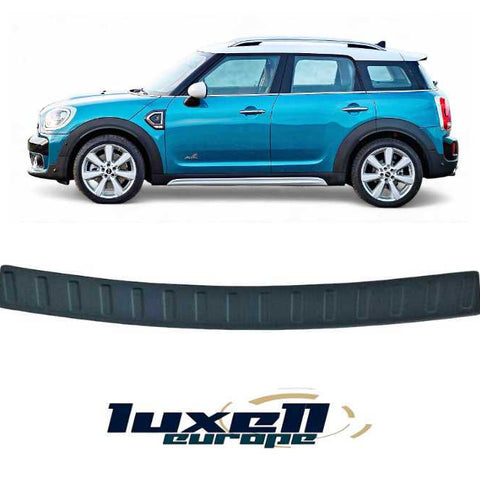 Rear Bumper Sill Protector Scratch Guard (Black) for Mini Countryman R60 Estate 2010-2016 and Vauxhall Astra K Estate 2015-2021 - Luxell Europe