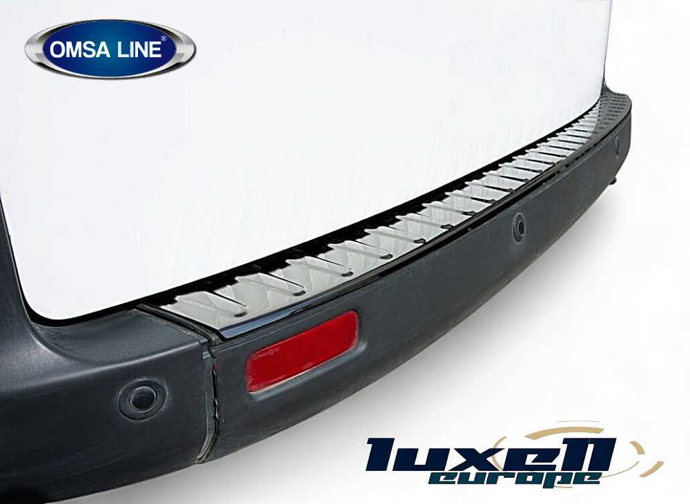 Rear Bumper Sill Protector Scratch Guard for Transit Custom Tourneo 2012-2023 - Luxell Europe