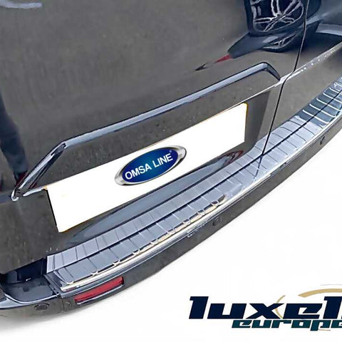 Rear Bumper Sill Protector Scratch Guard for Transit Custom Tourneo 2012-2023 - Luxell Europe