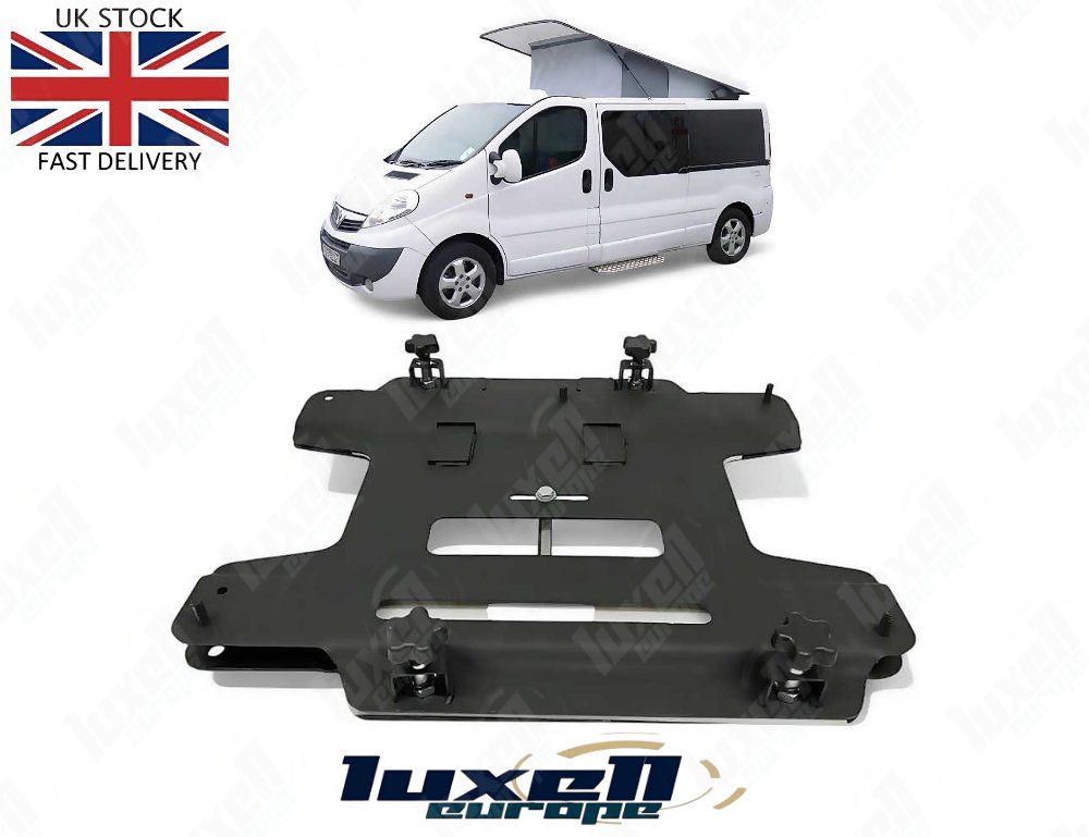 Renault Trafic, Vivaro, Primastar 2001 - 2014 Camper Passenger Double Seat Swivel (RHD) - Luxell Europe