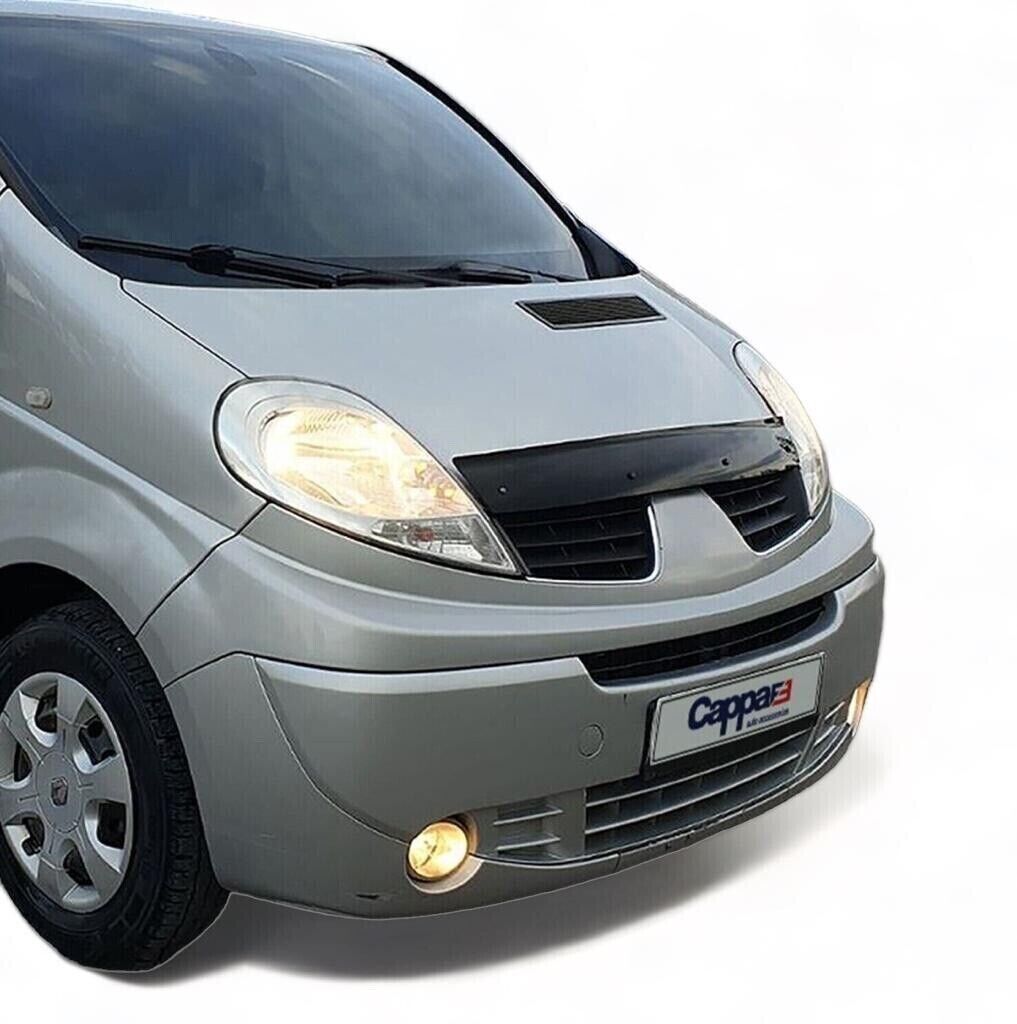 High-Quality Bonnet Protector Stone Deflector for Renault Trafic / Vauxhall Vivaro 2001-2014