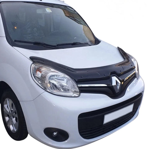 GLOSS BLACK BONNET WIND STONE PROTECTOR FOR RENAULT KANGOO 2014-2021