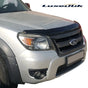 GLOSS BLACK GLOSS BONNET WIND STONE PROTECTOR FOR FORD RANGER 2009-2011