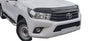 GLOSS BLACK GLOSS BONNET WIND STONE PROTECTOR FOR TOYOTA HILUX 2015-2019