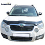 GLOSS BLACK GLOSS BONNET WIND STONE PROTECTOR FOR SKODA YETI 2009-2013