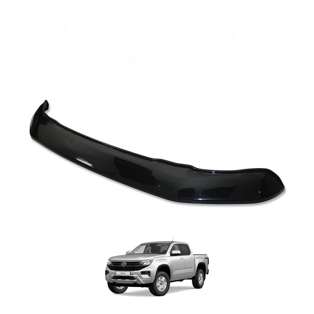 GLOSS BLACK GLOSS BONNET WIND STONE PROTECTOR FOR AMAROK 2023 ONWARDS