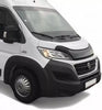 GLOSS BLACK BONNET WIND STONE PROTECTOR FOR FIAT DUCATO 2014 ONWARDS