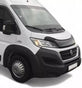 GLOSS BLACK BONNET WIND STONE PROTECTOR FOR FIAT DUCATO 2014 ONWARDS