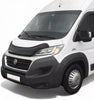 GLOSS BLACK BONNET WIND STONE PROTECTOR FOR PEUGEOT BOXER 2014 ONWARDS