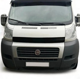 GLOSS BLACK BONNET WIND STONE PROTECTOR FOR FIAT DUCATO/PEUGEOT BOXER/ CITROEN RELAY 2006-2014